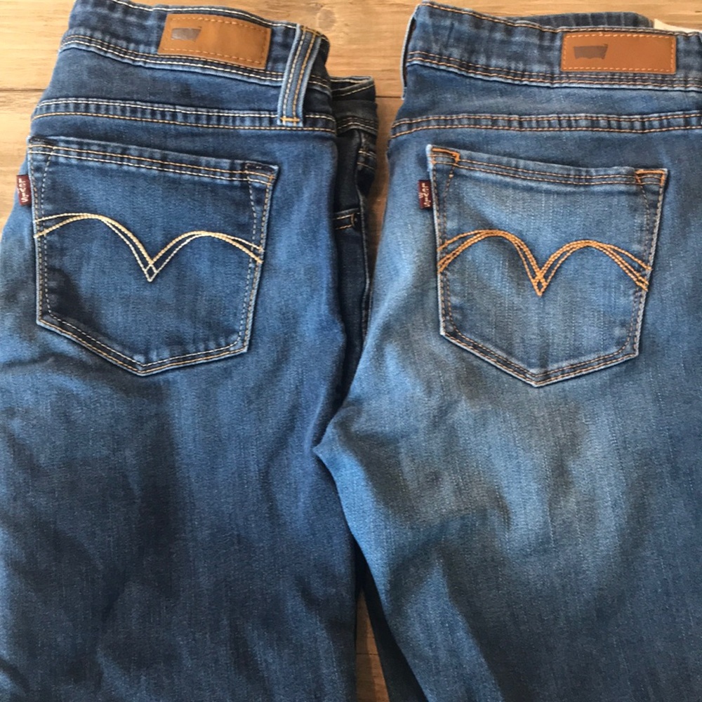 Two pair of Levi Jeans
